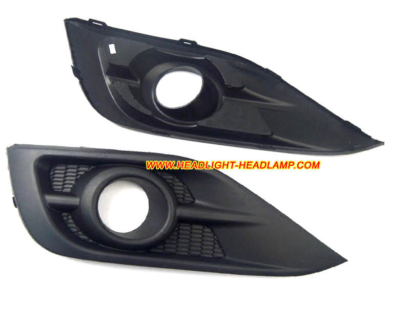 2012-2016 Honda CR-V RM1 RM3 RM4 Fog Light Lamp Bumper Trim Cover Bezel Grille Grill Case Cap