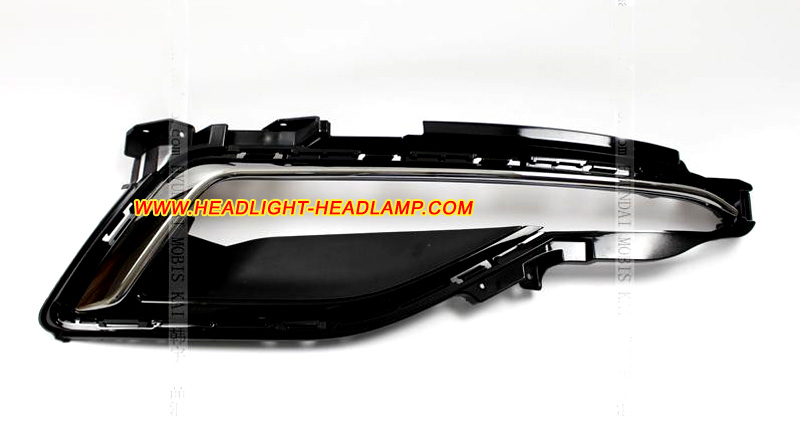 2015-2017 Hyundai Sonata LF Gen9 Fog Light Lamp Bumper Trim Cover Bezel Grille Grill Case Cap