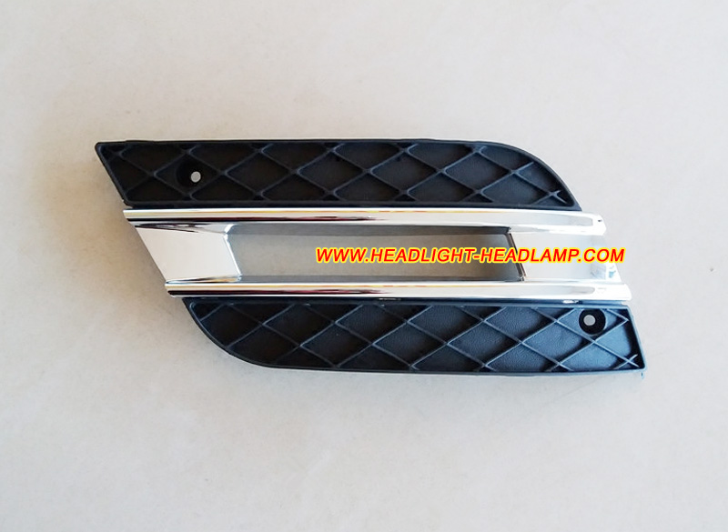 2011-2015 Mercedes-Benz ML-Class W164 Fog Light Lamp Bumper Trim Cover Bezel Grille Grill Case Cap