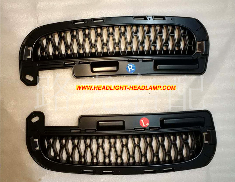 2014-2017 Land Rover Discovery Sport L550 Facelift Fog Light Lamp Bumper Trim Cover Bezel Grille Grill Case Cap