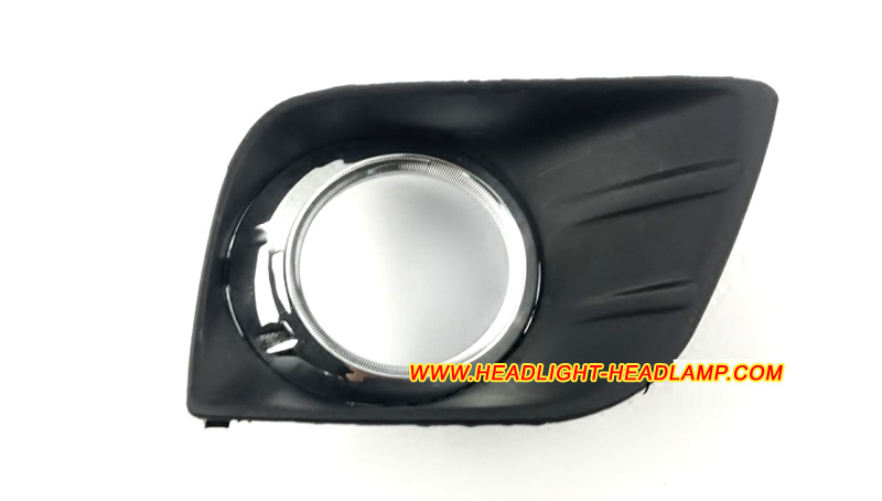 2010-2013 Toyota Land Cruiser Prado Fog Light Lamp Bumper Trim Cover Bezel Grille Grill Case Cap