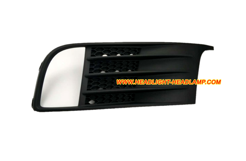 2012-2015 VW Volkswagen Jetta Mk6 GLI Fog Light Lamp Bumper Trim Cover Bezel Grille Grill Case Cap