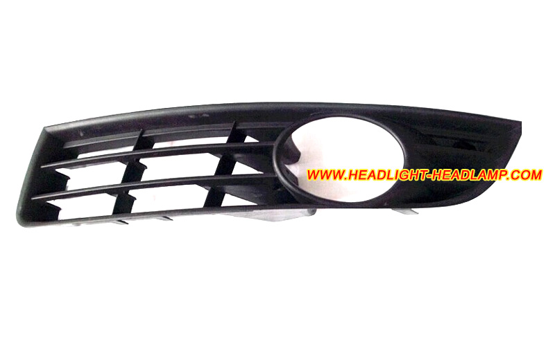 2004-2010 VW Volkswagen Passat B6 Fog Light Lamp Bumper Trim Cover Bezel Grille Grill Case Cap