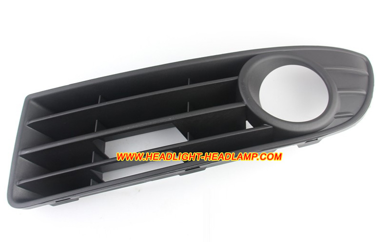 2006-2008 VW Volkswagen Polo Mk4 Facelift Fog Light Lamp Bumper Trim Cover Bezel Grille Grill Case Cap