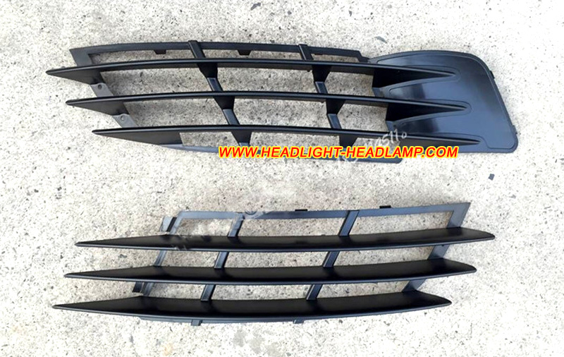 2007-2010 VW Volkswagen Passat R36 Fog Light Lamp Bumper Trim Cover Bezel Grille Grill Case Cap