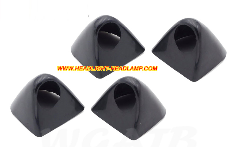 BMW X5 E53 Front Bumper Headlight Washer Jet Cap Spray Nozzle Holes Cover Pump Kit Replacement Repair