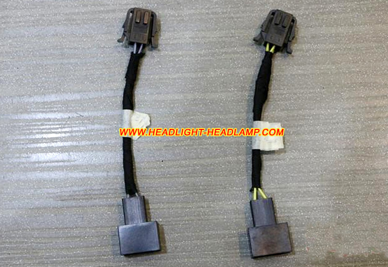 Audi Q3 Normal Tail Lights Upgrade Retrofit to LED Tail Lights Adaptor Wiring Harness Cable