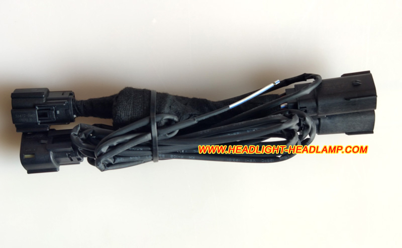 Ford Everest Standard Normal Halogen Headlight Upgrade To Xenon Headlamp Assembly Adapter Wiring Cable