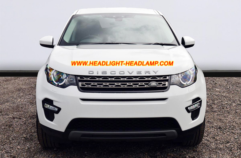 Land Rover Discovery Sport L550 Basic Standard Normal Halogen Headlight Swapping Upgrade To HID Xenon Headlamp Conversion Assembly Housing Adapter Wiring Harness Wires Cable