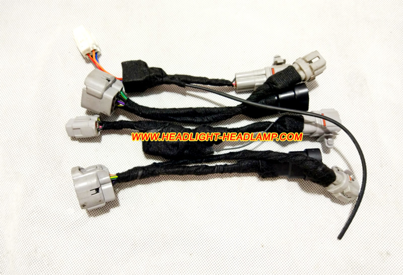 2017-2018 Mazda3 Axela BM Standard Normal Halogen Headlight Upgrade To Full LED Headlamp Assembly Adapter Wiring Cable