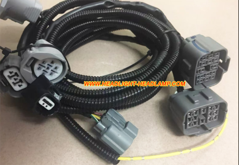 2017-2018 Mazda3 Axela BM Standard halogen normal headlight assembly upgrade to original Full LED headlight , you need Adapter Wiring Harness Cable , then it will perfect match.(The Adapter Wiring Harness Cable is Plug and Play Adaptors , if your headlight is original xenon version, then just plug, the upgrade work will be done)