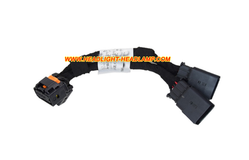 2015-2020 Renault Kadjar Standard Normal Halogen Headlight Upgrade To Full LED Headlamp Assembly Adapter Wiring Cable