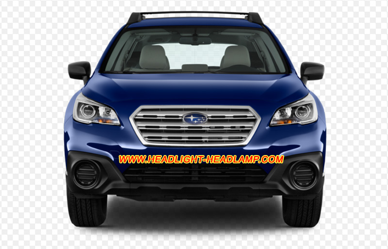 2016-2018 Subaru Outback B4 Basic Standard Normal Halogen Headlight Swapping Upgrade To LED DRL Bi-Xenon Headlamp Conversion Assembly Housing Adapter Wiring Harness Wires Cable