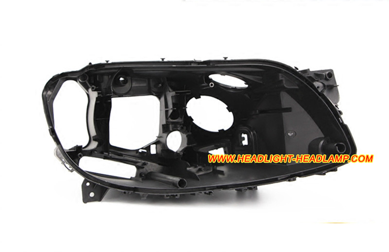 BMW F01 F02 730i 740i 750i 760i Headlight Housing Black Back Plastic Body Replacement Repair