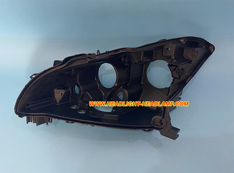 2010-2019 Infiniti M Y51 M25 M35 M37 M56 Headlight Black Back Plastic Body Bucket Bracket Housing Mount Repair