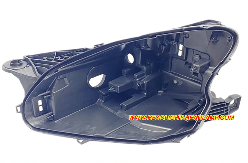 2018-2021 Maserati Quattroporte GTS Full LED Headlight Black Back Plastic Body Bucket Bracket Housing Mount Repair