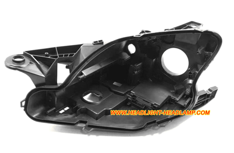 2012-2017 Maserati Quattroporte MK6 M156 Headlight Black Back Plastic Body Bucket Bracket Housing Mount Repair