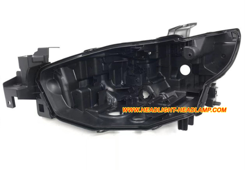 2018-2021 Mazda6 Full LED Headlight Black Back Plastic Body Bucket Bracket Housing Mount Repair