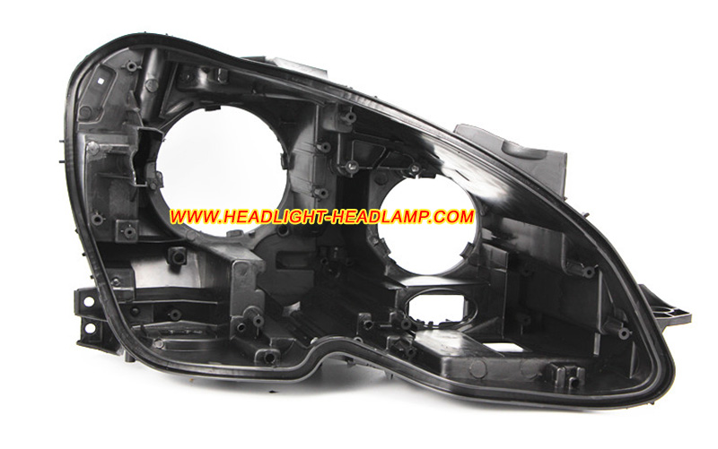 2011-2014 Mercedes-Benz C-Class W204 C200 C230 C250 C280 C300 C350 C220 C320 C180 C63 AMG Headlight Black Back Plastic Body Replacement Repair