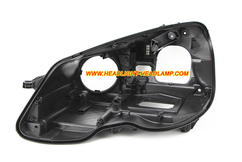 2002-2009 Mercedes-Benz E-Class W211 Headlight Black Back Plastic Body Replacement Repair