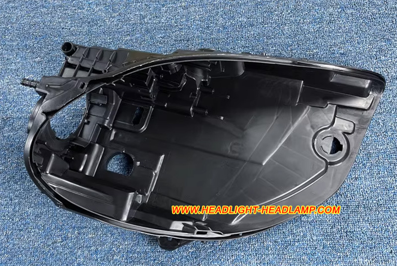 2014-2018 Porsche Macan 95B Headlight Black Back Plastic Body Bucket Bracket Housing Mount Repair