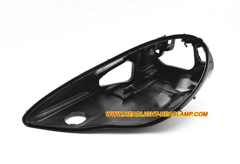 2009-2013 Porsche Panamera 970 Chassis G1 Headlight Black Back Plastic Body Bucket Bracket Housing Mount Repair