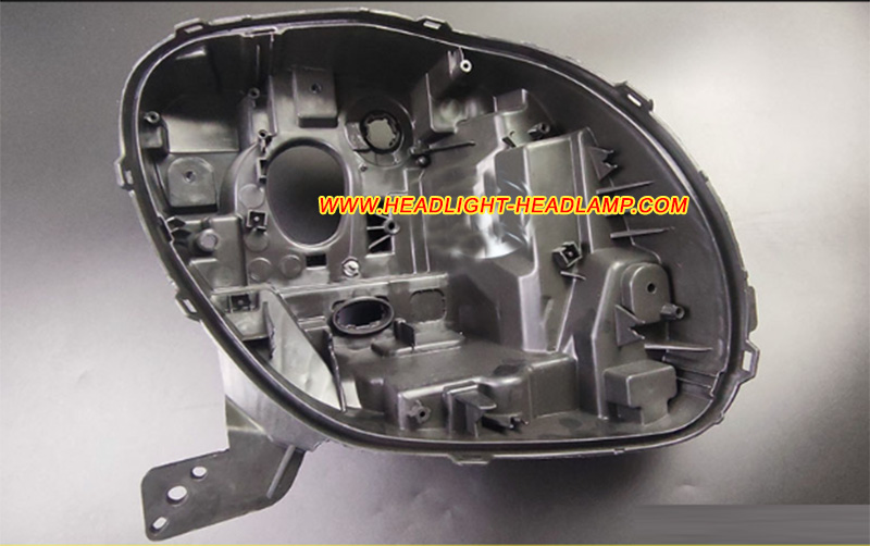 2016-2020 Smart Fortwo C453 A453 Headlight Black Back Plastic Body Bucket Bracket Housing Mount Repair