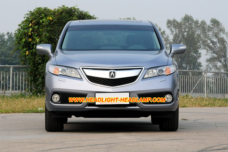 Acura RDX Halogen Xenon Headlight Lens Cover Yellowish Scratched Lenses Crack Cracked Broken Fading Faded Fogging Foggy Haze Aging Replace Repair Fix