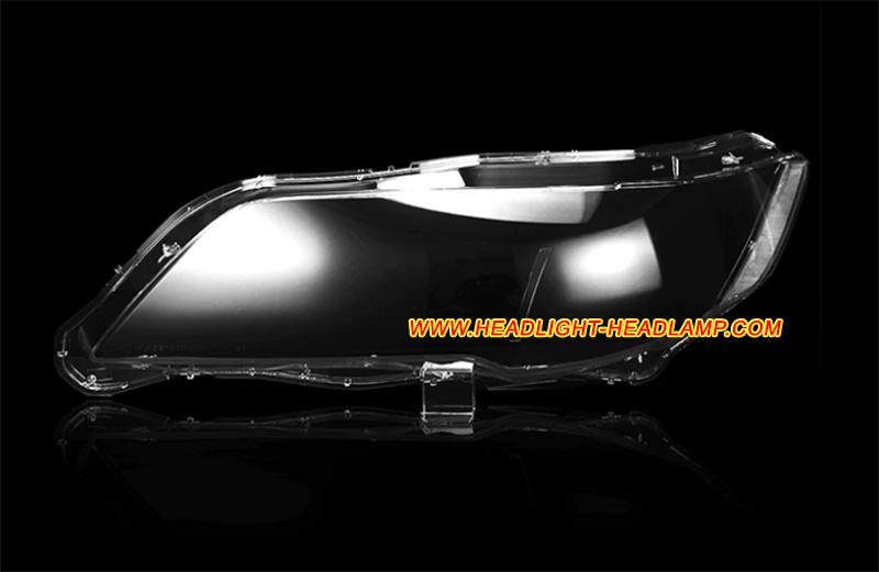 2013-2015 Acura RDX Halogen Xenon Headlight Lens Cover Foggy Yellow Plastic Lenses Glasses Replacement