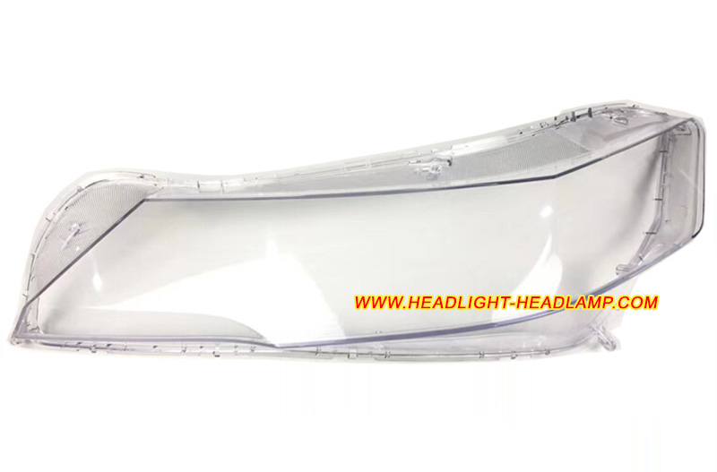 2009-2014 Acura TL Xenon Headlight Lens Cover Foggy Yellow Plastic Lenses Glasses Replacement