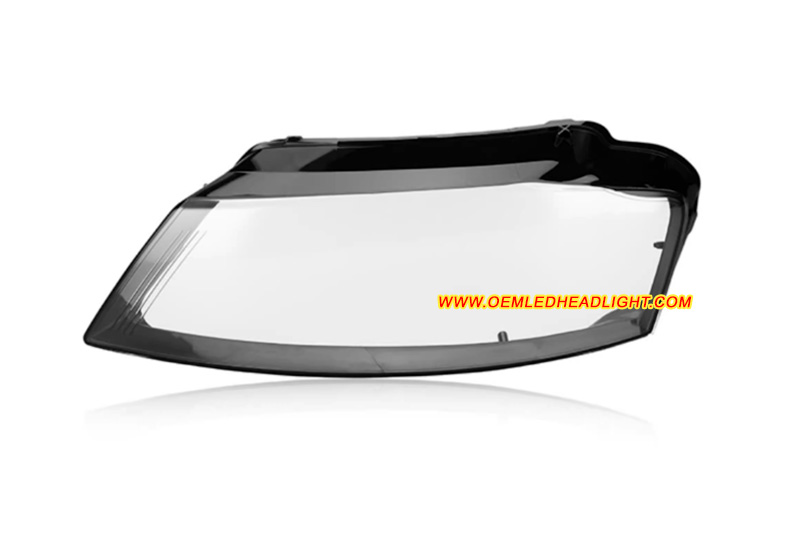 2008-2012 Audi A3 S3 RS3 8P Mk2 Facelift Headlight Assembly Lens Cover Plastic Lenses Glasses Replacement Repair
