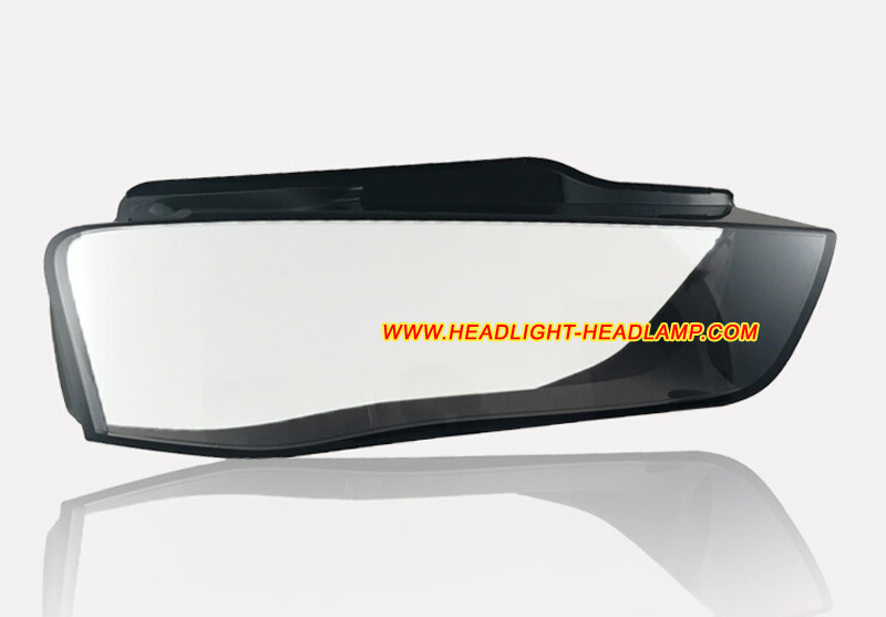 2012-2015 Audi A4 B8 Facelift Headlight Lens Cover Plastic Lenses Glasses Replacement Repair