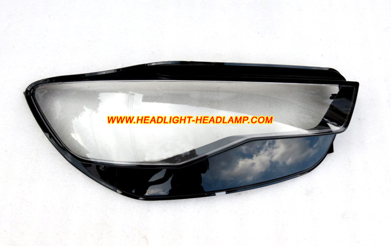 2016-2017 Audi A6 C7 4G Xenon HID Full LED Headlight Lens Cover Plastic Lenses Glasses Replacement Repair