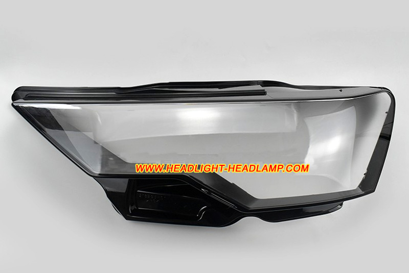 Audi A6 C8 S6 RS6 Full LED  Headlight Lens Cover Plastic Lenses Glasses Replacement Repair