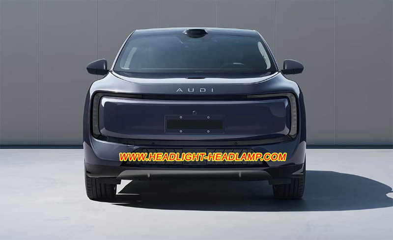 Audi E7X Digital Matrix LED Headlight Lens Cover Yellowish Scratched Lenses Crack Cracked Broken Fading Faded Fogging Foggy Haze Aging Replace Repair
