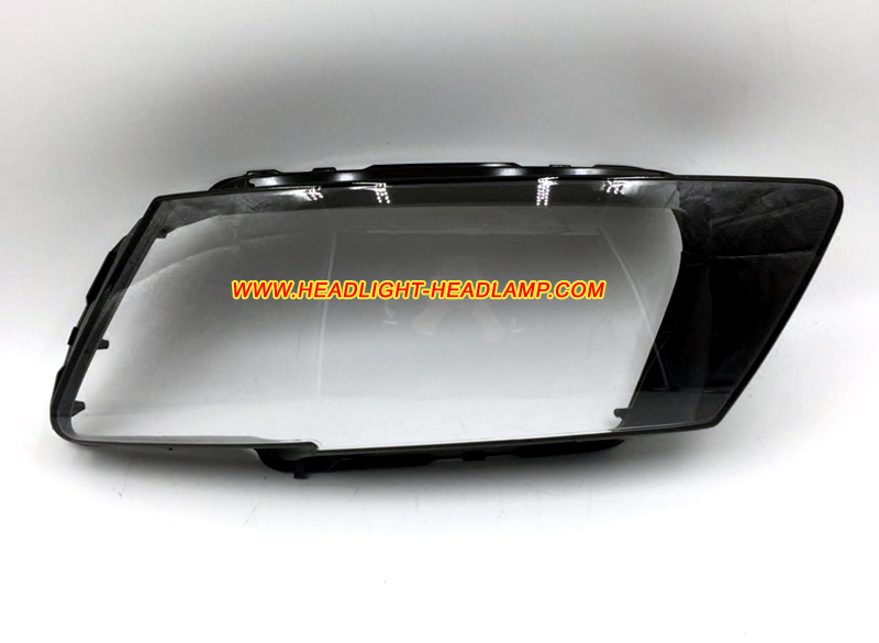 2008-2011 Audi Q5 Headlight Lens Cover Plastic Lenses Glasses Replacement Repair