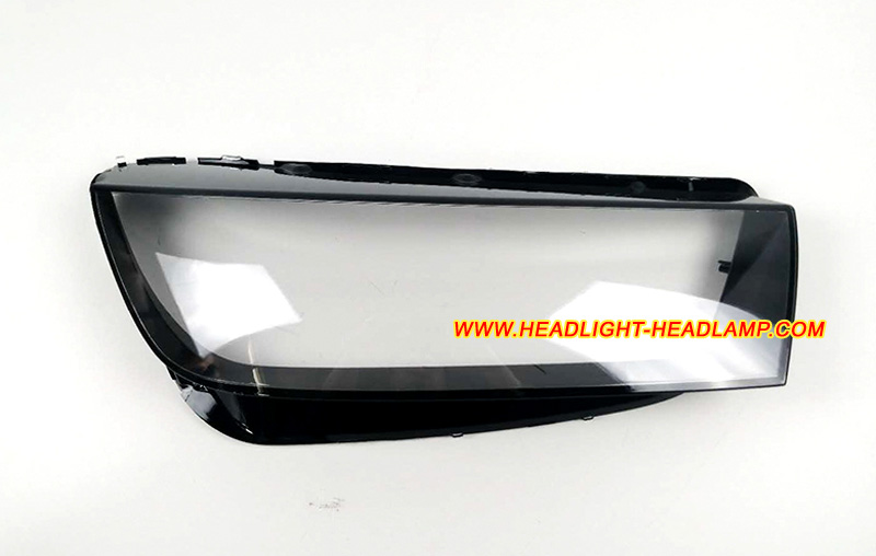Audi Q5L LED Headlight Lens Cover Plastic Lenses Glasses Replacement Repair