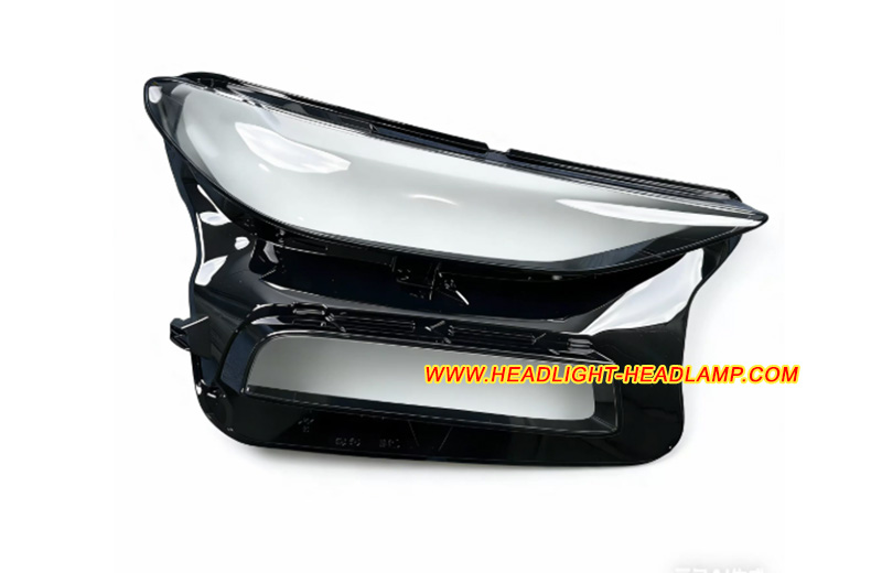 2025-2027 Audi Q6 Q6L E-Tron Matrix LED Headlight Lens Cover Plastic Lenses Glasses Replacement Repair