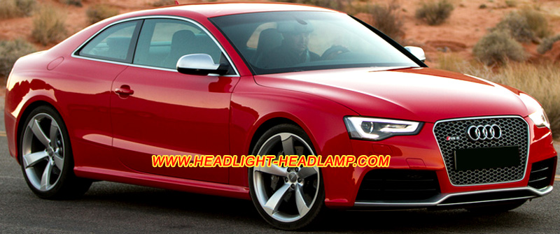 Audi  RS5 Headlight Lens Cover Replace Repair