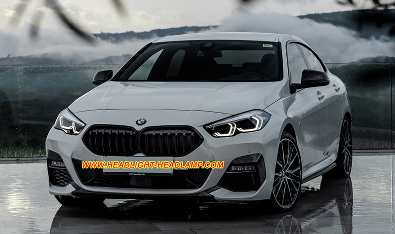 2020-2024 BMW 2Series F44 Full LED Headlight Lens Cover Yellowish Scratched Lenses Crack Cracked Broken Fading Faded Fogging Foggy Haze Aging Replace Repair