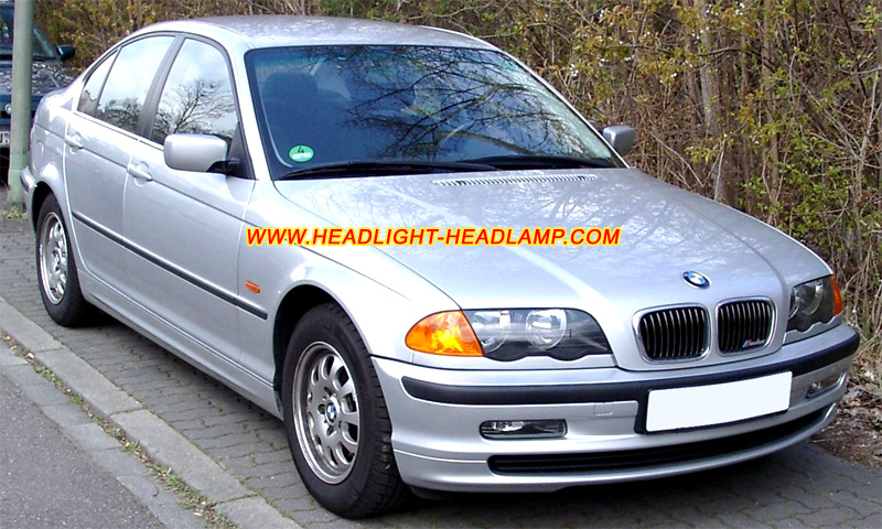 BMW 3Series E46 316i 318i 318Ci 320i 323i 325i 328i 330i M3 CSL CTR 318d 320d 330d Headlight Lens Cover Yellowish Scratched Lenses Crack Cracked Broken Fading Faded Fogging Foggy Haze Aging Replace Repair