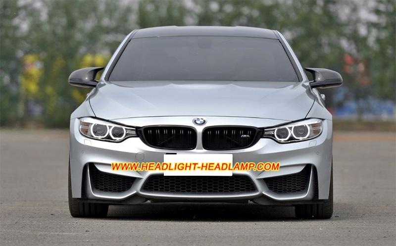 BMW 4Series M4 Headlight Lens Cover Yellowish Scratched Lenses Crack Cracked Broken Fading Faded Fogging Foggy Haze Aging Replace Repair