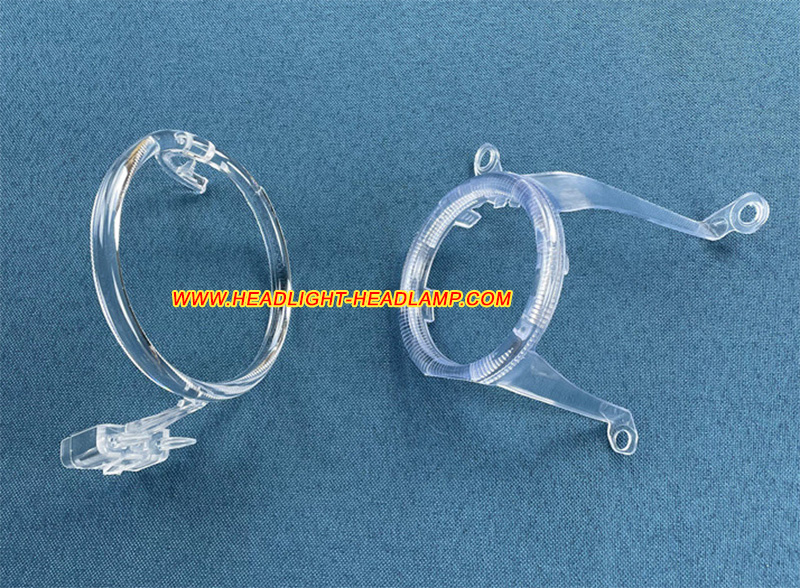 QTIPY Front Headlights Headlamp Lens Cover For BMW E60 E61 For 5 Series 520 523 525 530i 2004 2005 2006 2007 2008 2009 2010 Headlight Lampshade Glass Shell (Size : Right