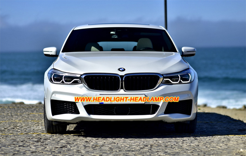 BMW 6Series GT 630i 640i 620d 630d 640d Full LED Headlight Lens Cover Yellowish Scratched Lenses Crack Cracked Broken Fading Faded Fogging Foggy Haze Aging Replace Repair