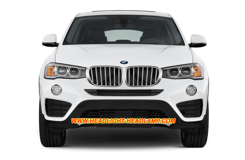BMW X3 F26 Bi-Xenon Headlight Lens Cover Yellowish Scratched Lenses Crack Cracked Broken Fading Faded Fogging Foggy Haze Aging Replace Repair