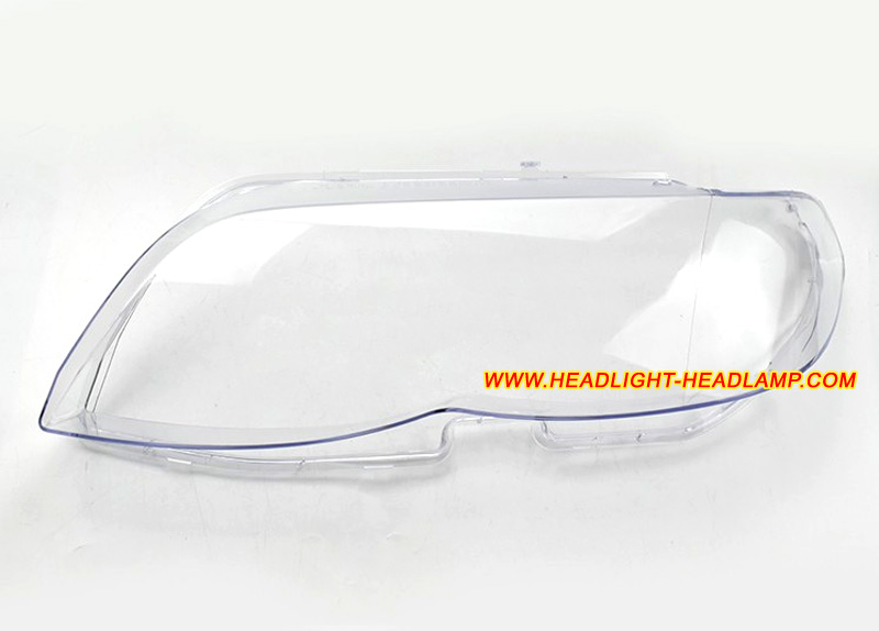 2004-2006 BMW X5 E53 Facelift Xenon Halgoen Headlight Lens Cover Plastic Lenses Glasses Replacement Repair