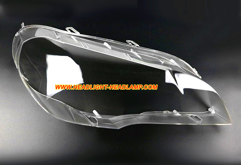 BMW X5 E70 Headlight Lens Cover Plastic Lenses Glasses Replacement Repair