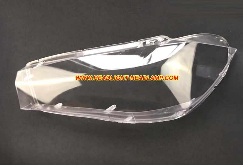 2014-2017 BMW X6 F16 Xenon LED Headlight Lens Cover Plastic Lenses Glasses Replacement Repair
