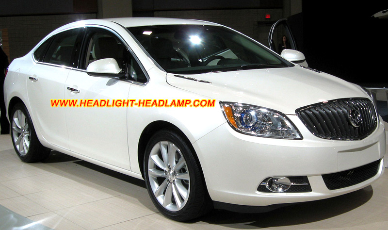 Buick Verano Excelle GT Headlight Lens Cover Yellowish Scratched Lenses Crack Cracked Broken Fading Faded Fogging Foggy Haze Aging Replace Repair