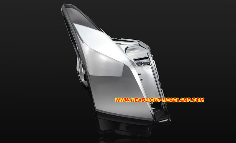 Cadillac ATX Xenon HID Headlight Lens Cover Plastic Lenses Glasses Replacement Repair